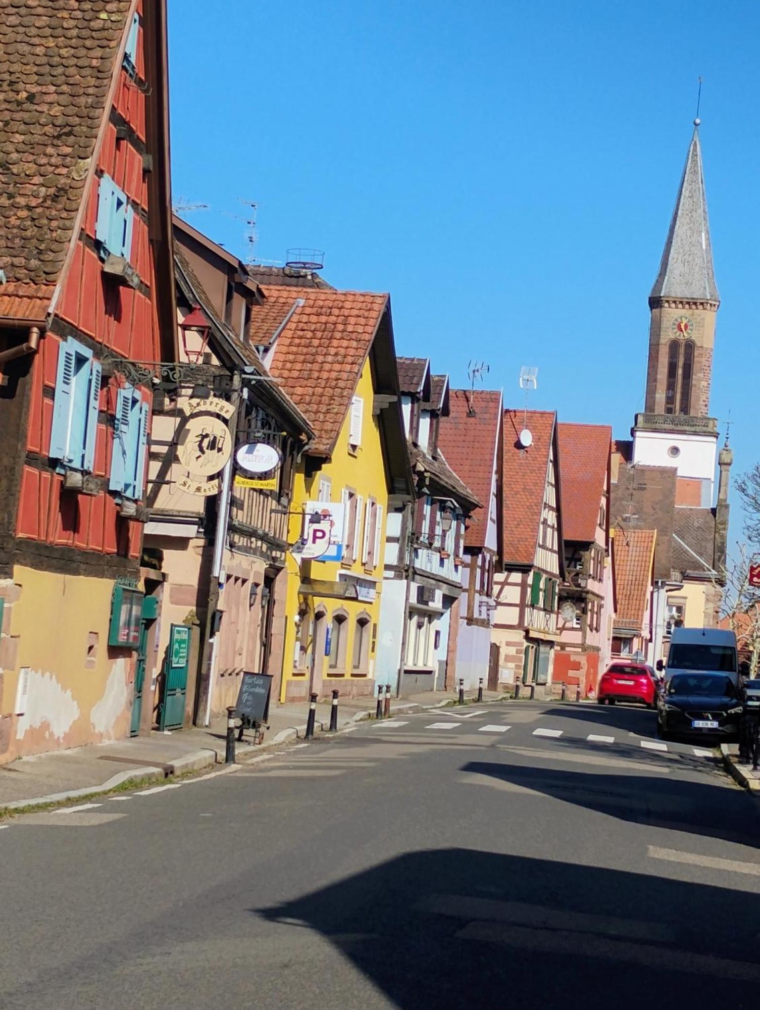 Châtenois Gite Le Marronnier - Au Calme - Parking & Terrasse - Pres De Colmar Et Riquewihr - Route Des Vins מראה חיצוני תמונה